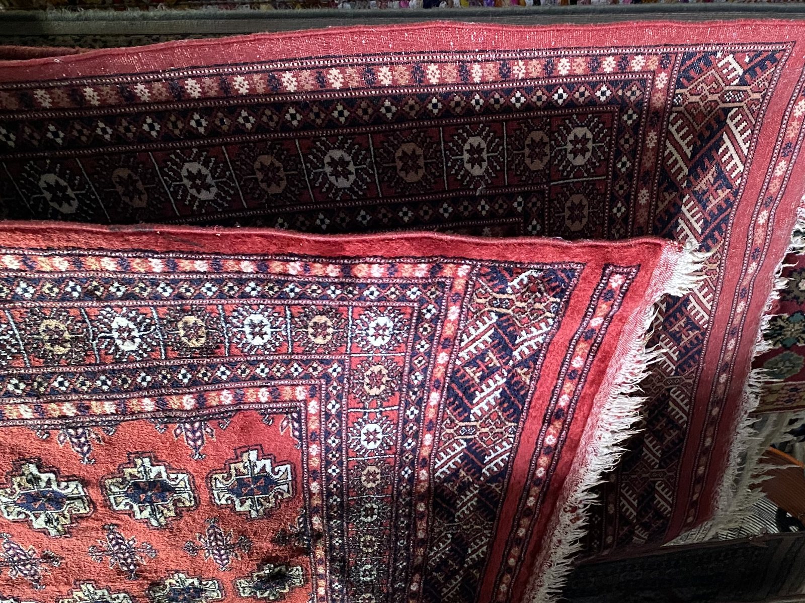 A Bokhara rug